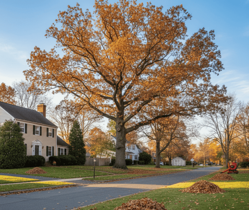 Don’t wait until it’s too late—learn why scheduling leaf removal early in West Hartford keeps your lawn healthy and your property looking great this fall.